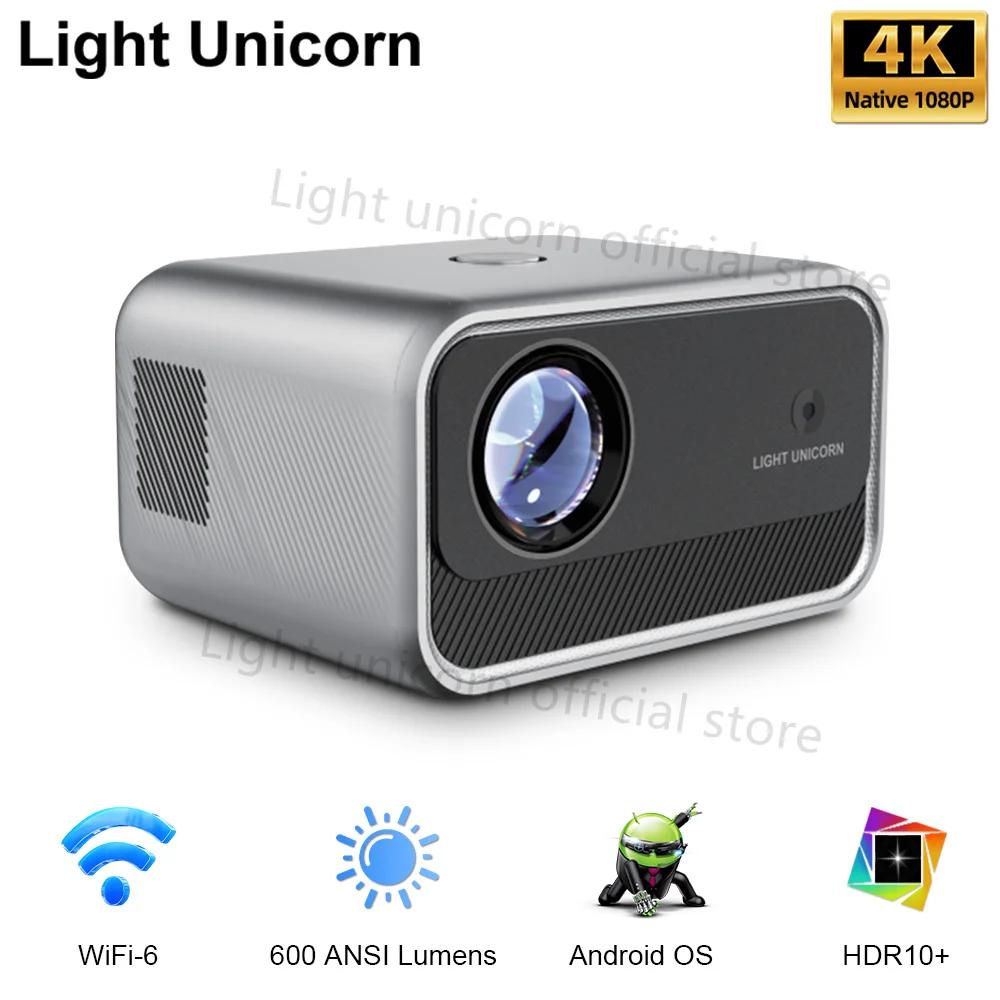 Light Unicorn X9 pro Ʈ  X9  Ǯ HD 1080P 4K , ȵ̵  6, ̴ ޴ Ƽ 1920?Ȩ þ TV   , 1080P